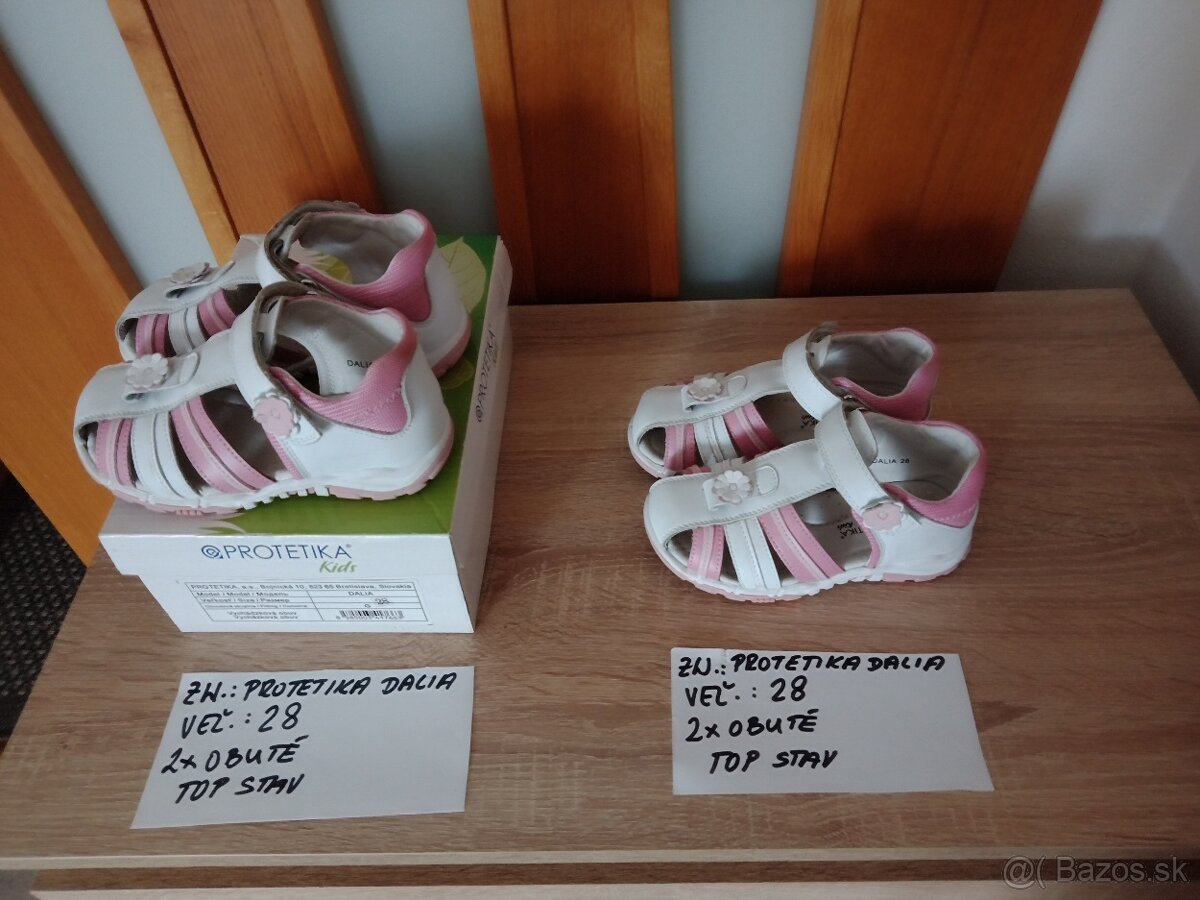 Dievčenské sandále zn.Protetika Dalia veľ.28 - 6