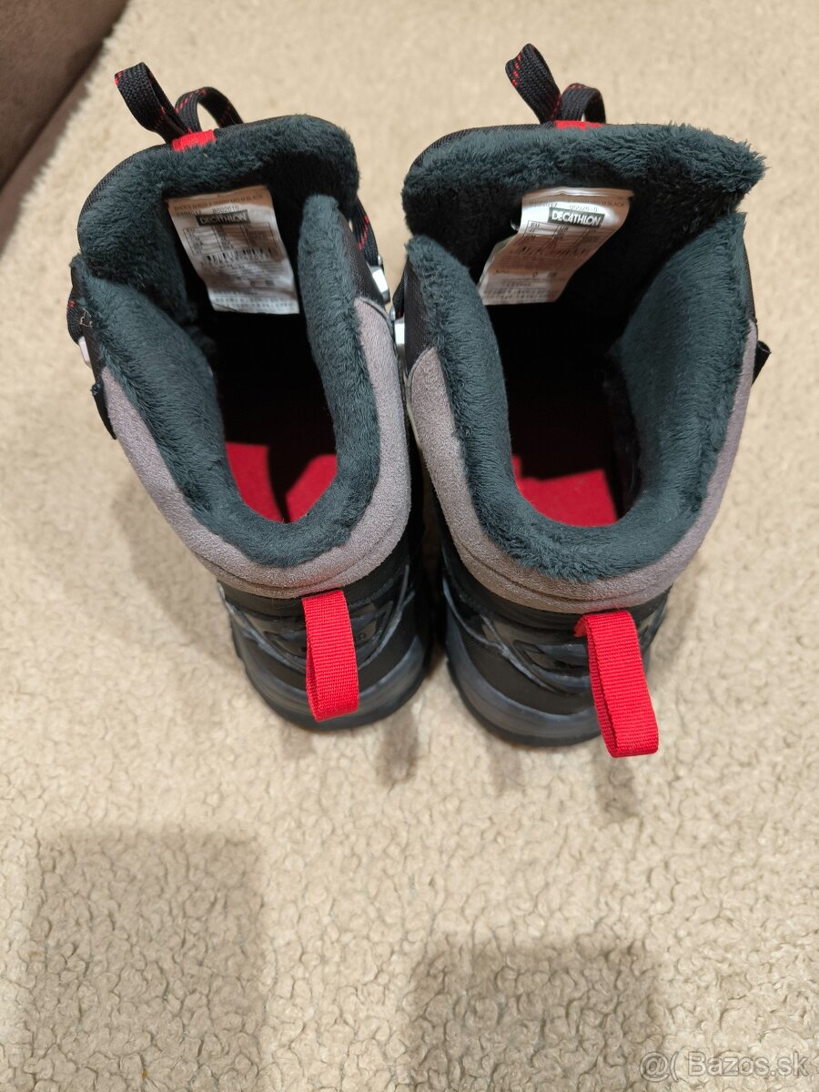 Pánske zimné nepremokavé topánky Quechua EU42 - 6