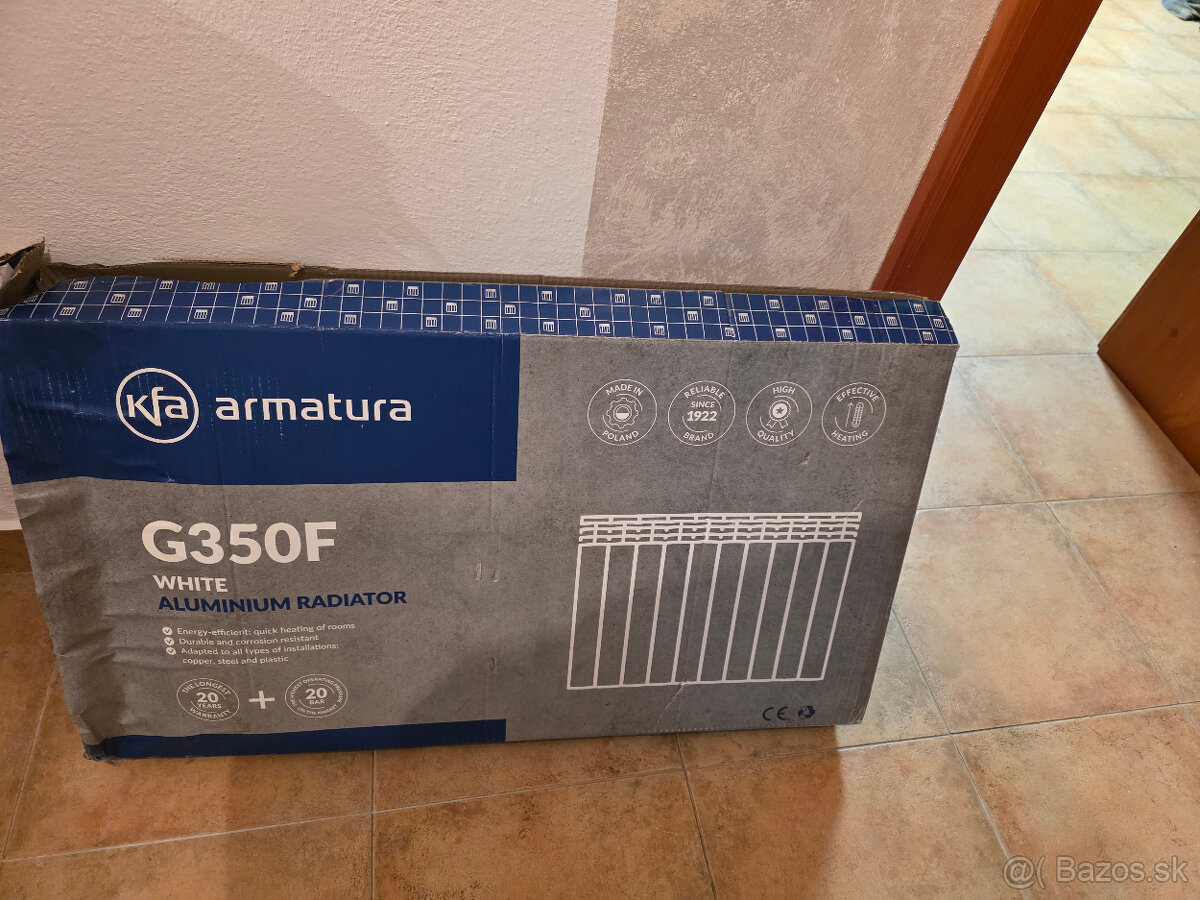 nový hlinikový radiátor - 6