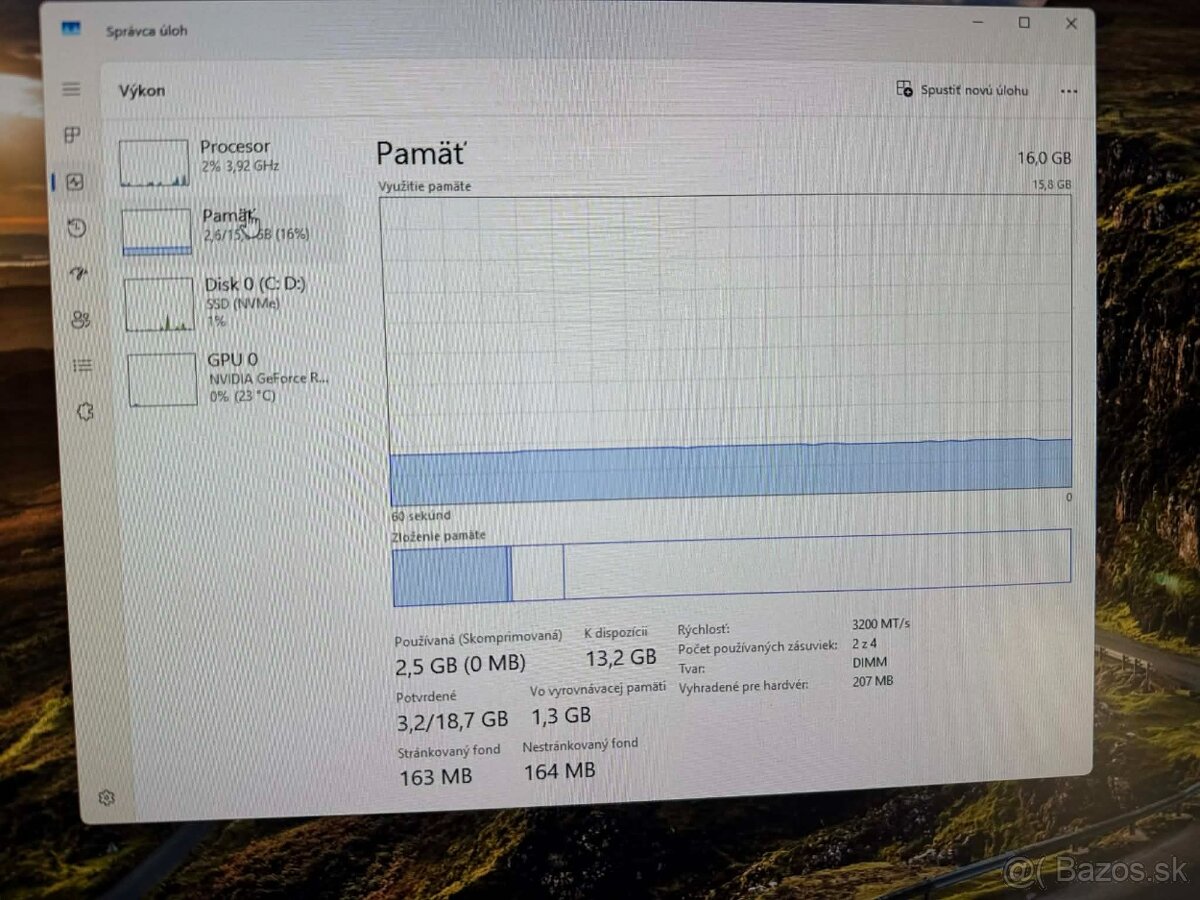 Herné PCčko Ryzen 5 4500/ RTX 3060 Ti/ 16GB/ 500gb NvMe - 6