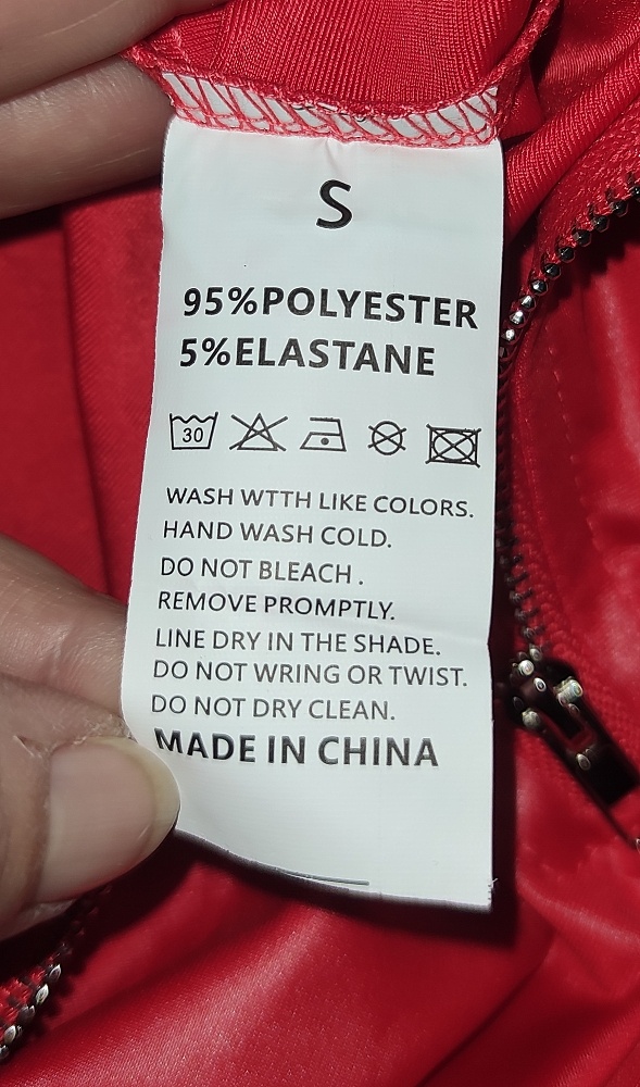 červený overal S - 6