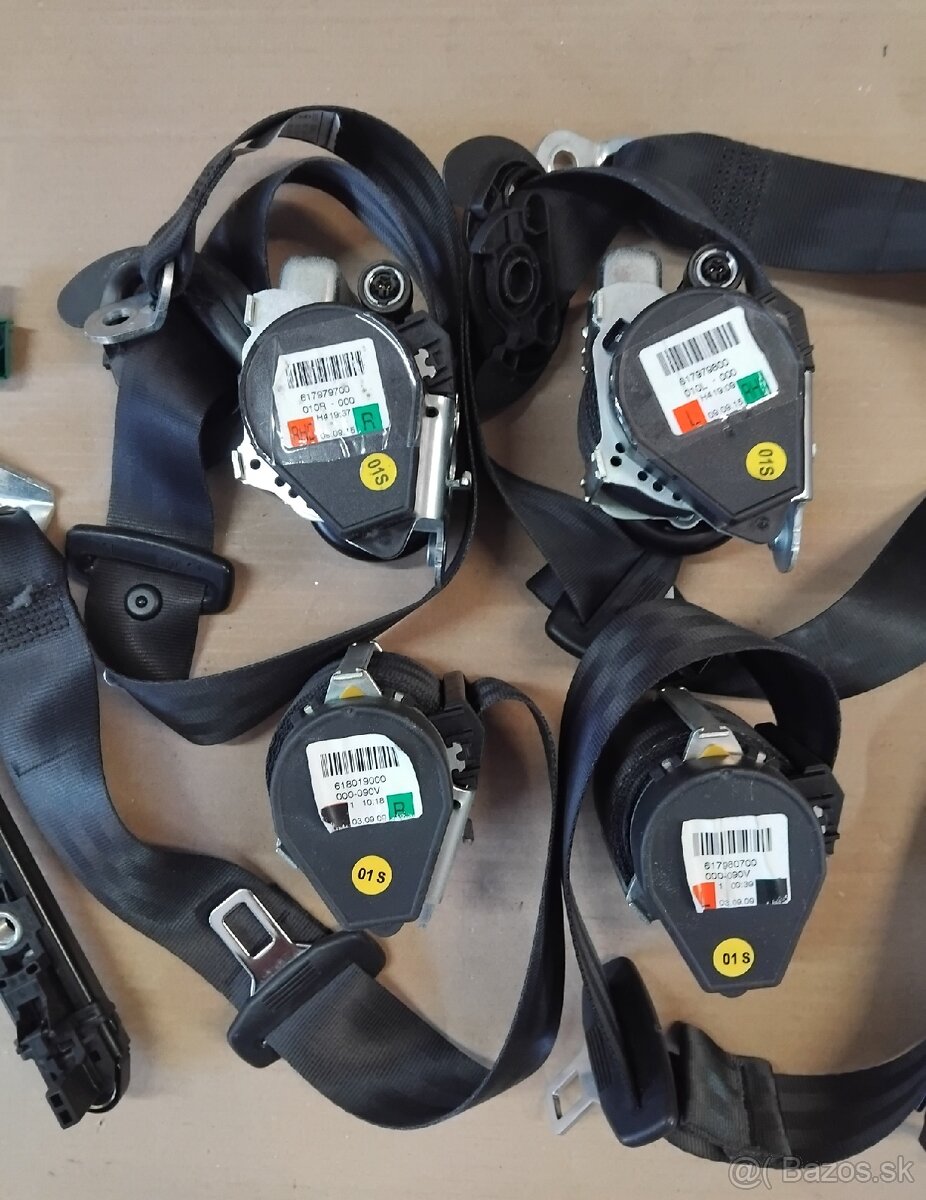 airbagy, bezpečnostné pásy Golf 6 - 6