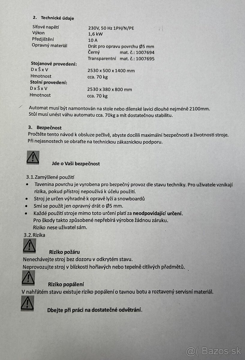 Reichmann POLYMAT vyvařovací stroj na skluznice lyží - 6