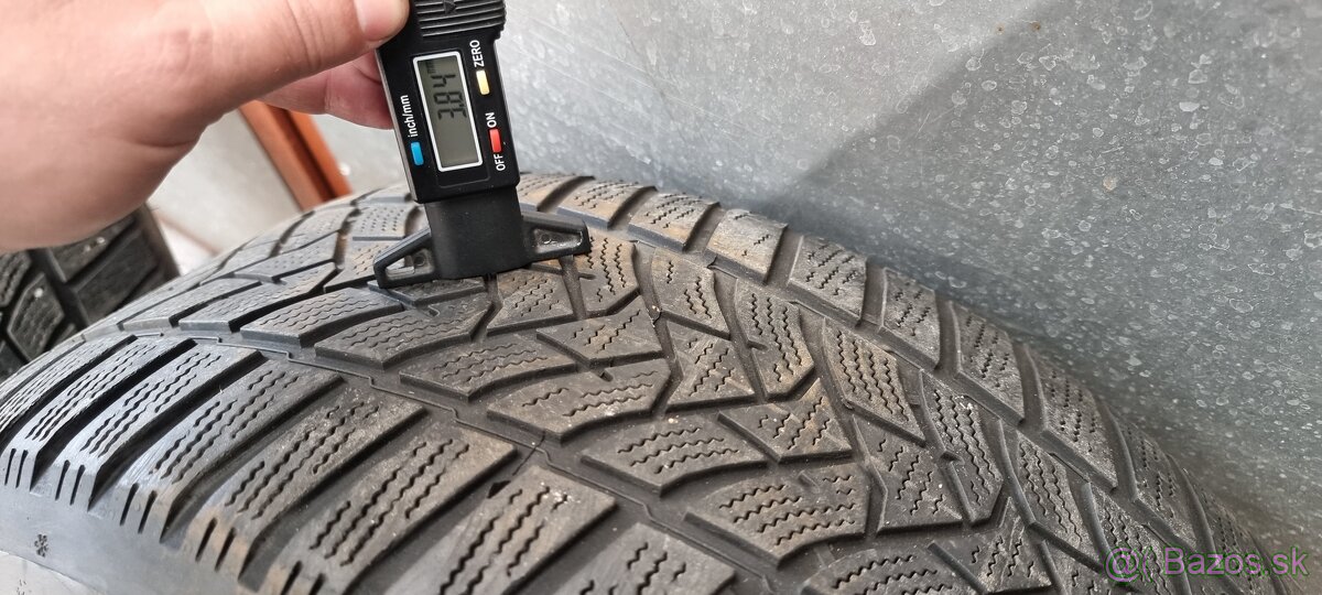Predám zimne pneumatiky 4xDunlop WinterSport5 215/60r16 M+S - 6