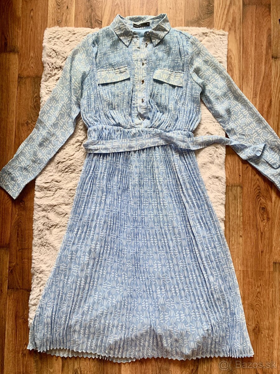 Elegantné plisované šaty Mohito 🤍💙 - 6