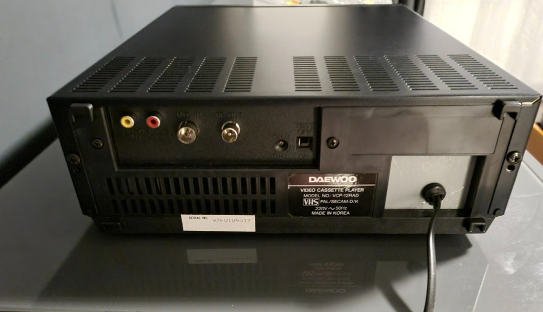 Vhs videoprehravač - 6