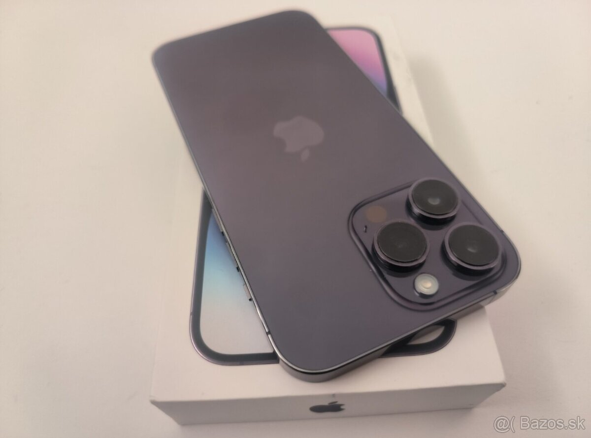 apple iphone 14 PRO MAX 1TB Purple / Batéria 86% - 6