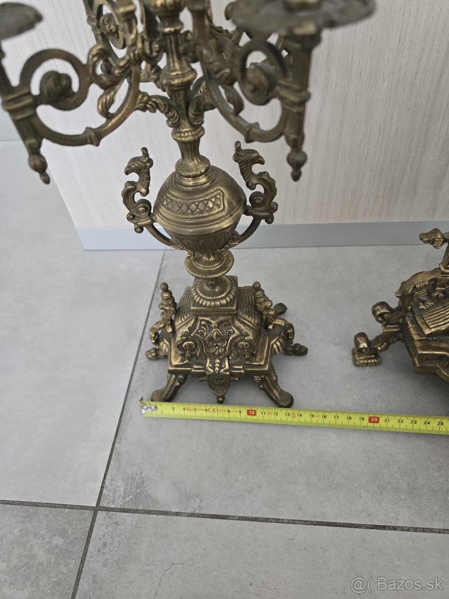 Krasne bronzove krbove hodiny...cislo 17 - 6