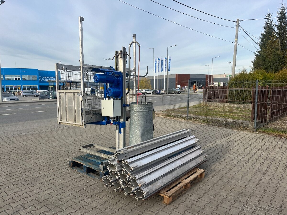 Vertikálny stavebný výťah Geda 300Z, žeriav, zdvihák s výško - 6