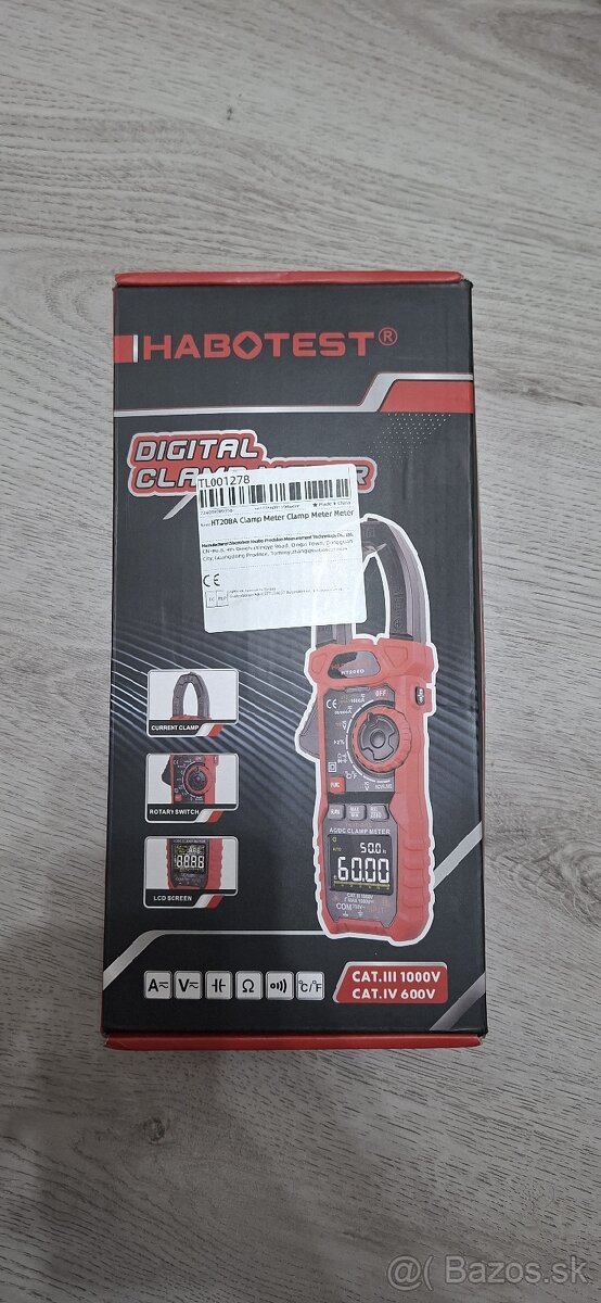 Predám kliešťový multimeter Habotest 208A - 6