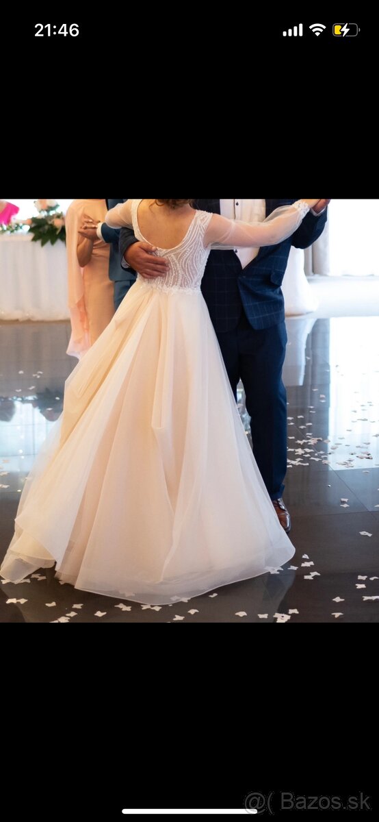 Predám svadobné šaty - 6