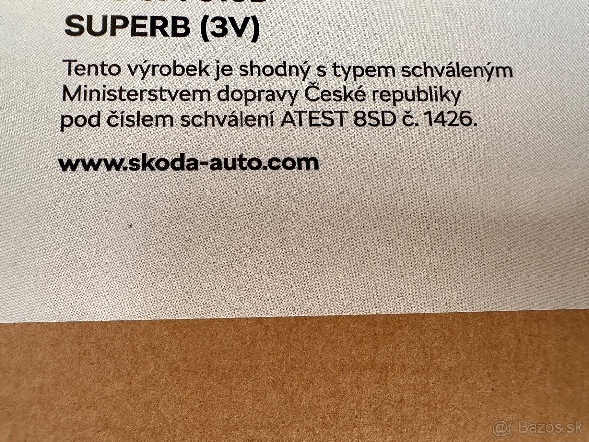 Zadný difuzor Škoda Superb lll Spijler,náraznik… - 6