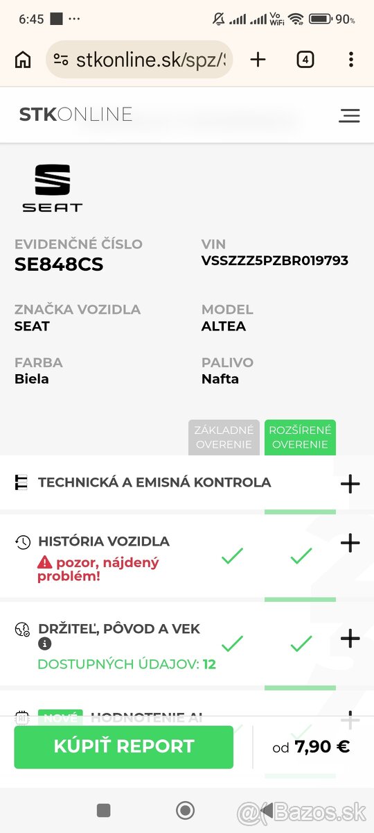 Seat Altea XL1, 6TDi - 6