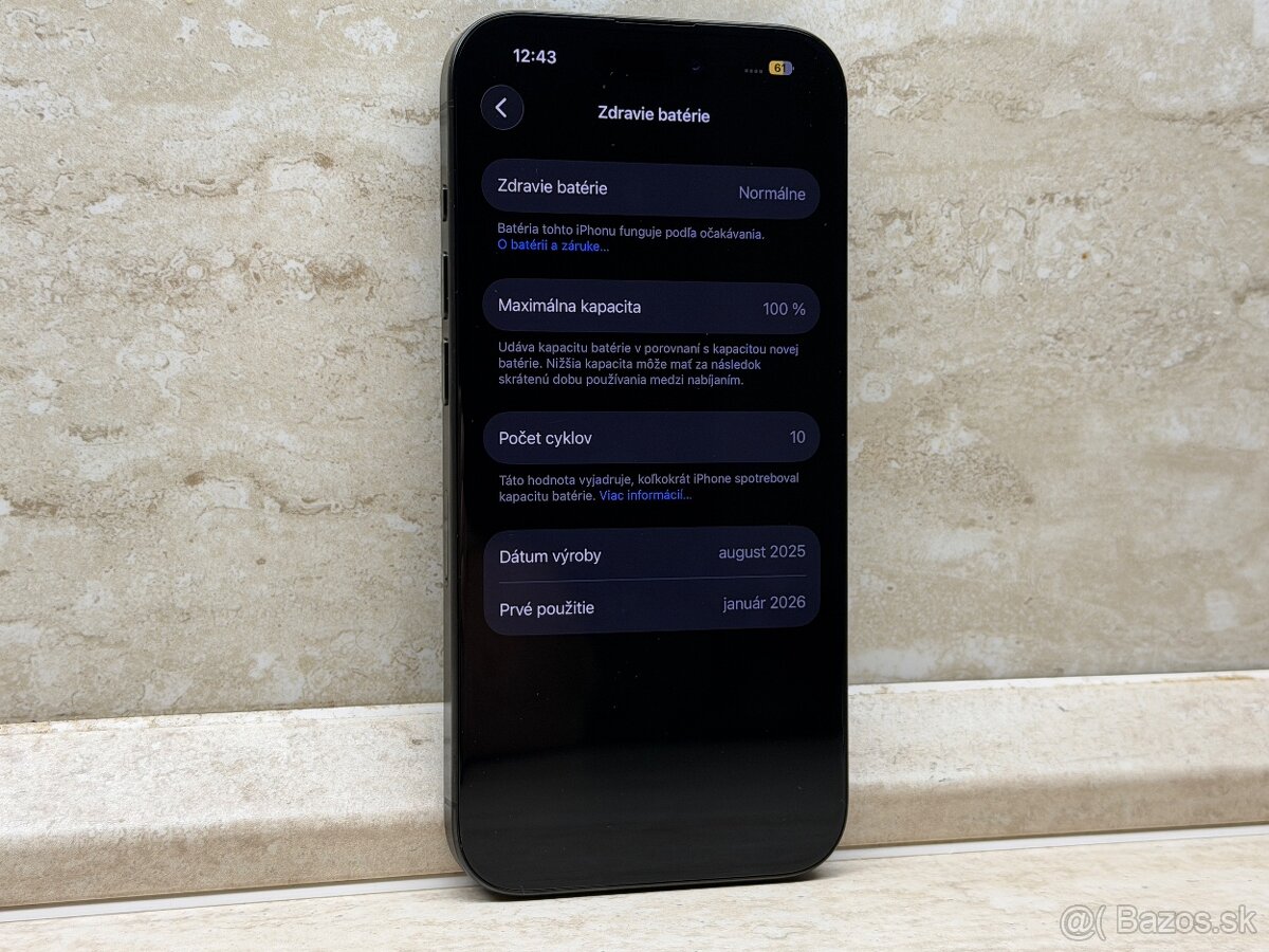 iPhone 15 Pro Black Titanium 128GB - 6