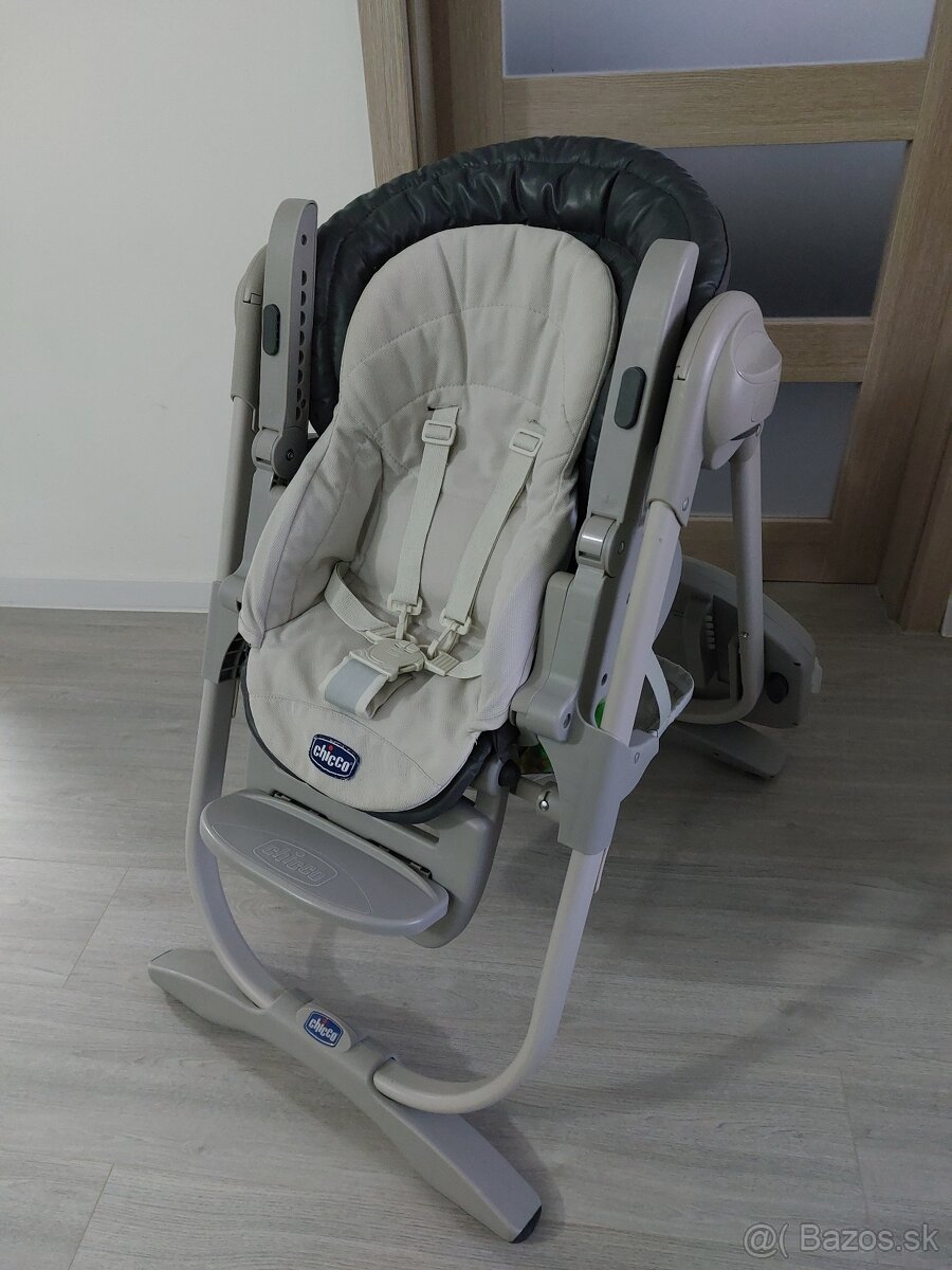 Predám jedálenskú stoličku Chicco POLLY MAGIC - 6