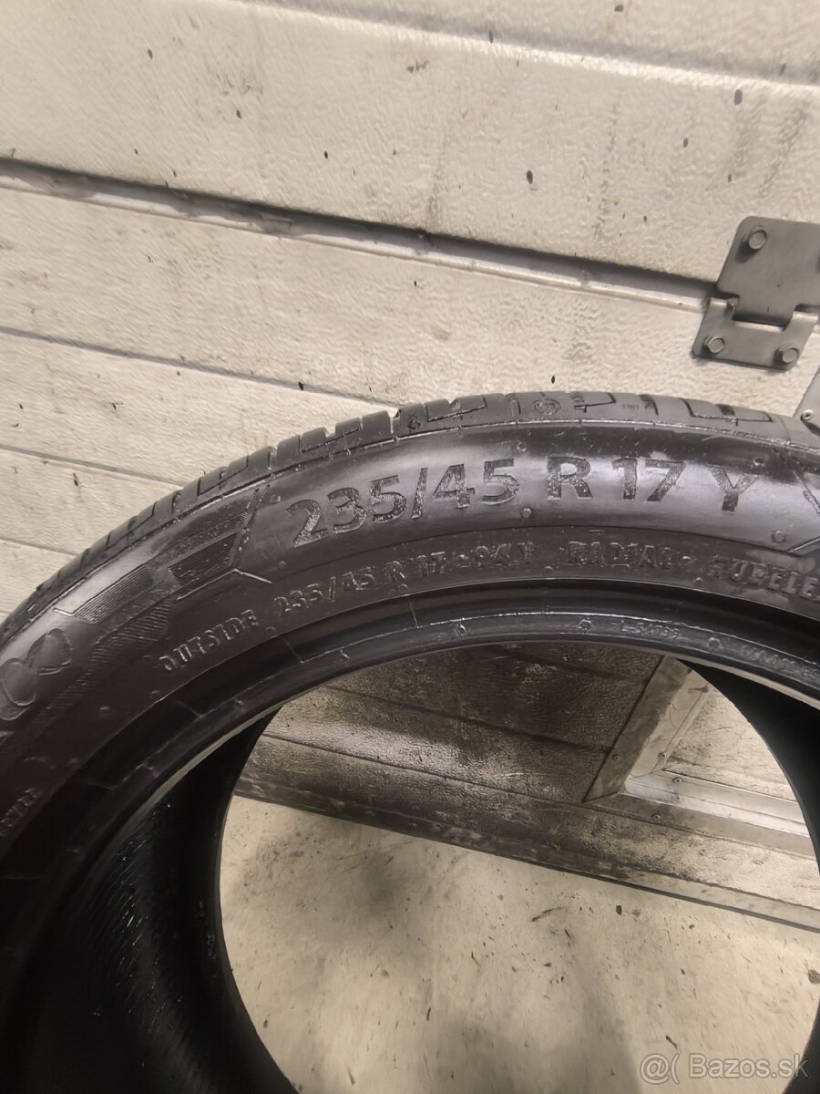 Predám pneumatiky Barum letné 235/45R17 - 6