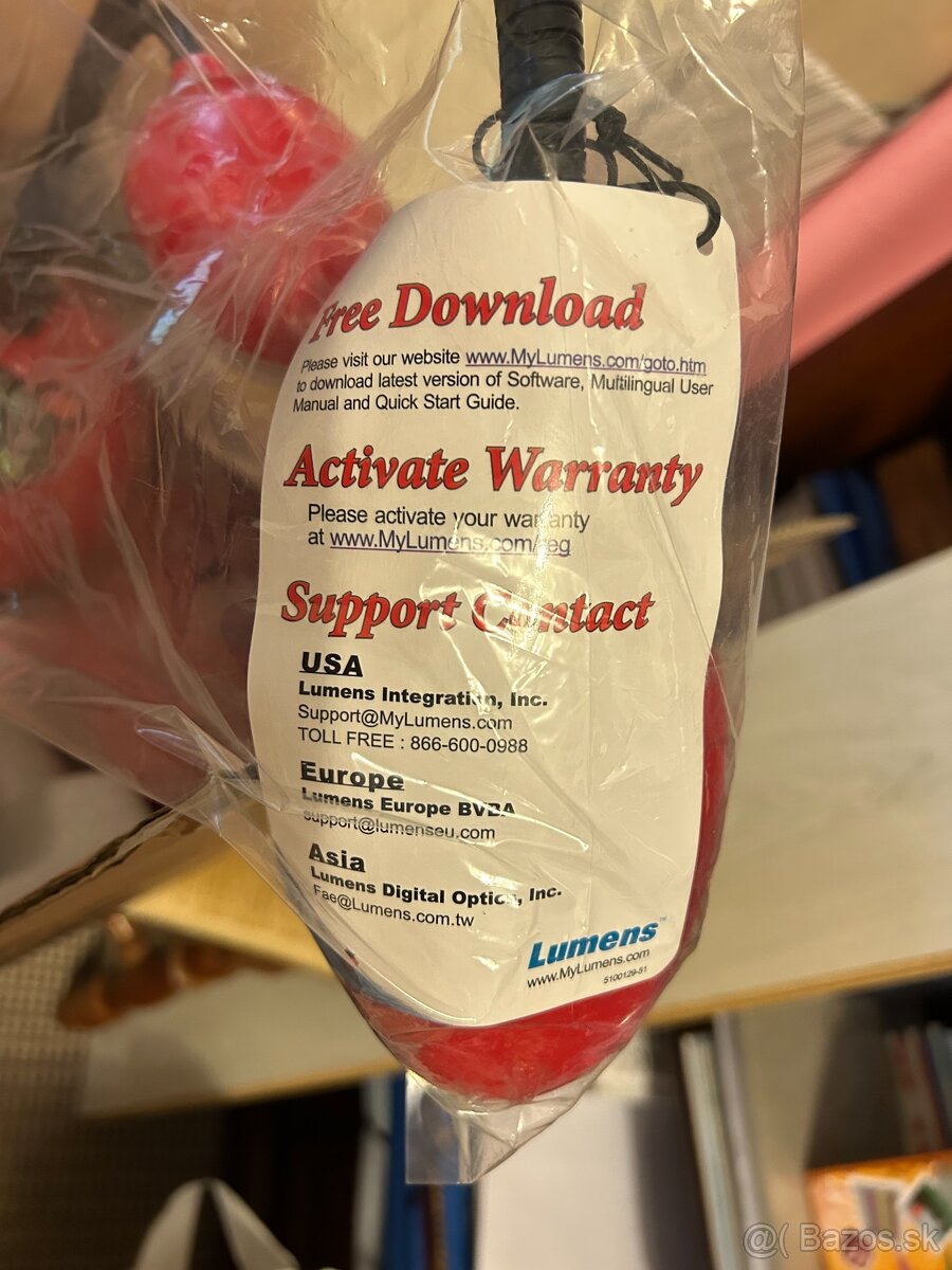 Predám úplne nový Vizualizér Lumens DC170 - 6
