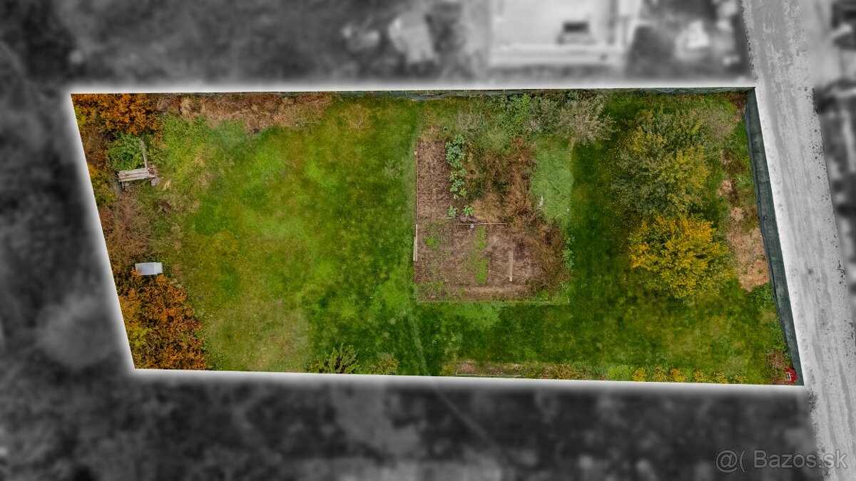 Pozemok vhodný na rekr.dom, 1.282 m2, Čičky - majer, KE - 6