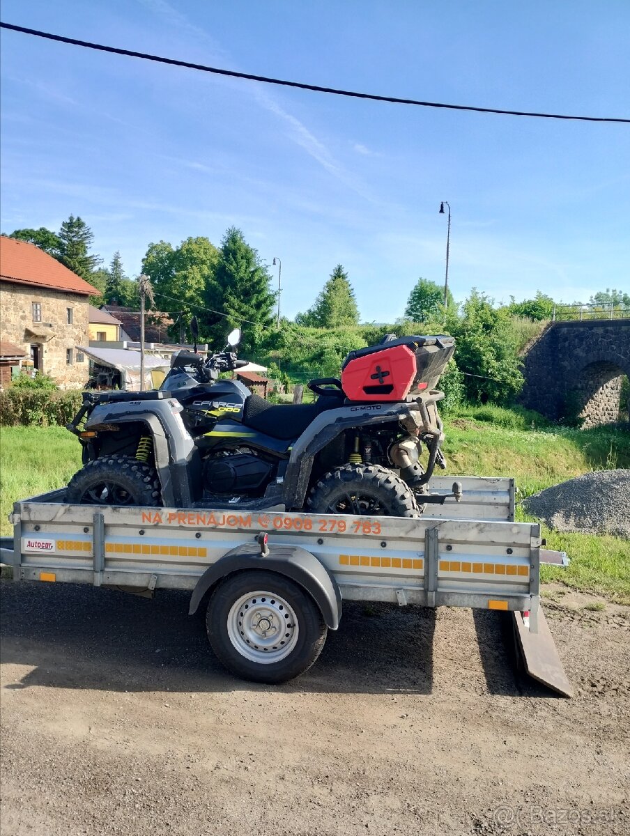 Prenajom velkeho privesneho vozika 750kg - 6