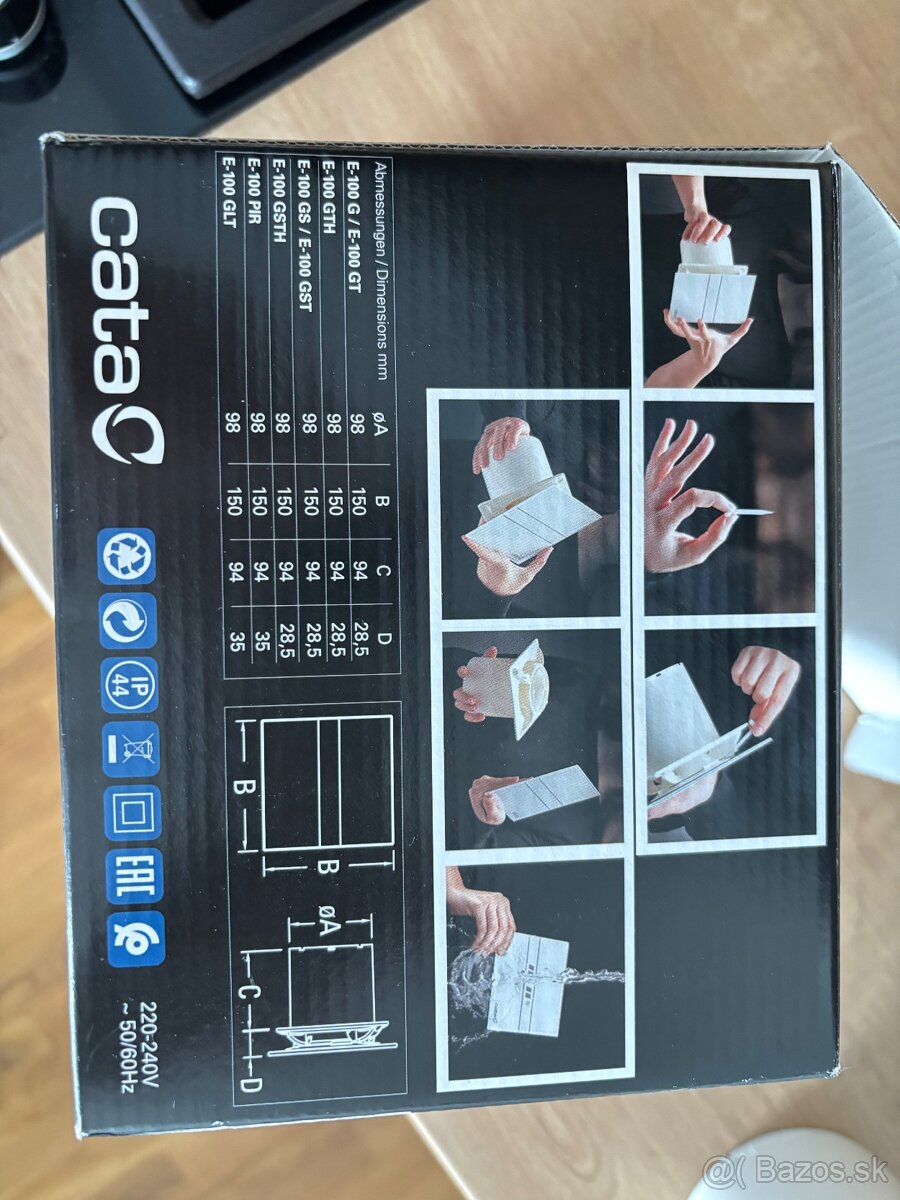 Ventilátor Cata E-100 - 6