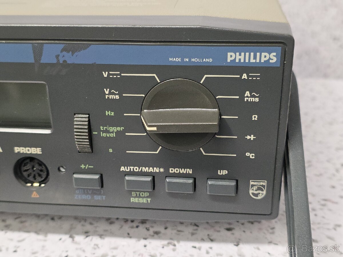 Philips PM2521 》Automatic Multimeter 》Made in Holland - 6