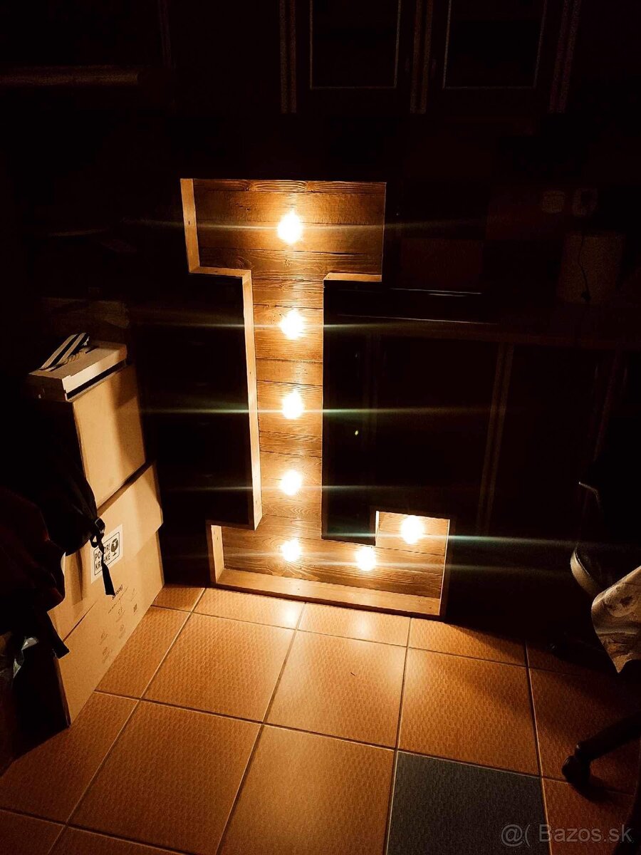 Písmena LOVE na svadby, udalosti - prenájom - 6