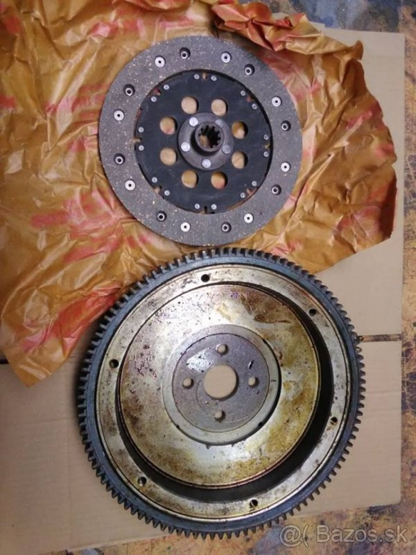 ŠKODA 1203,TAZ1500 prítlačný tanier,spojka,lamela,zotrvačník - 6