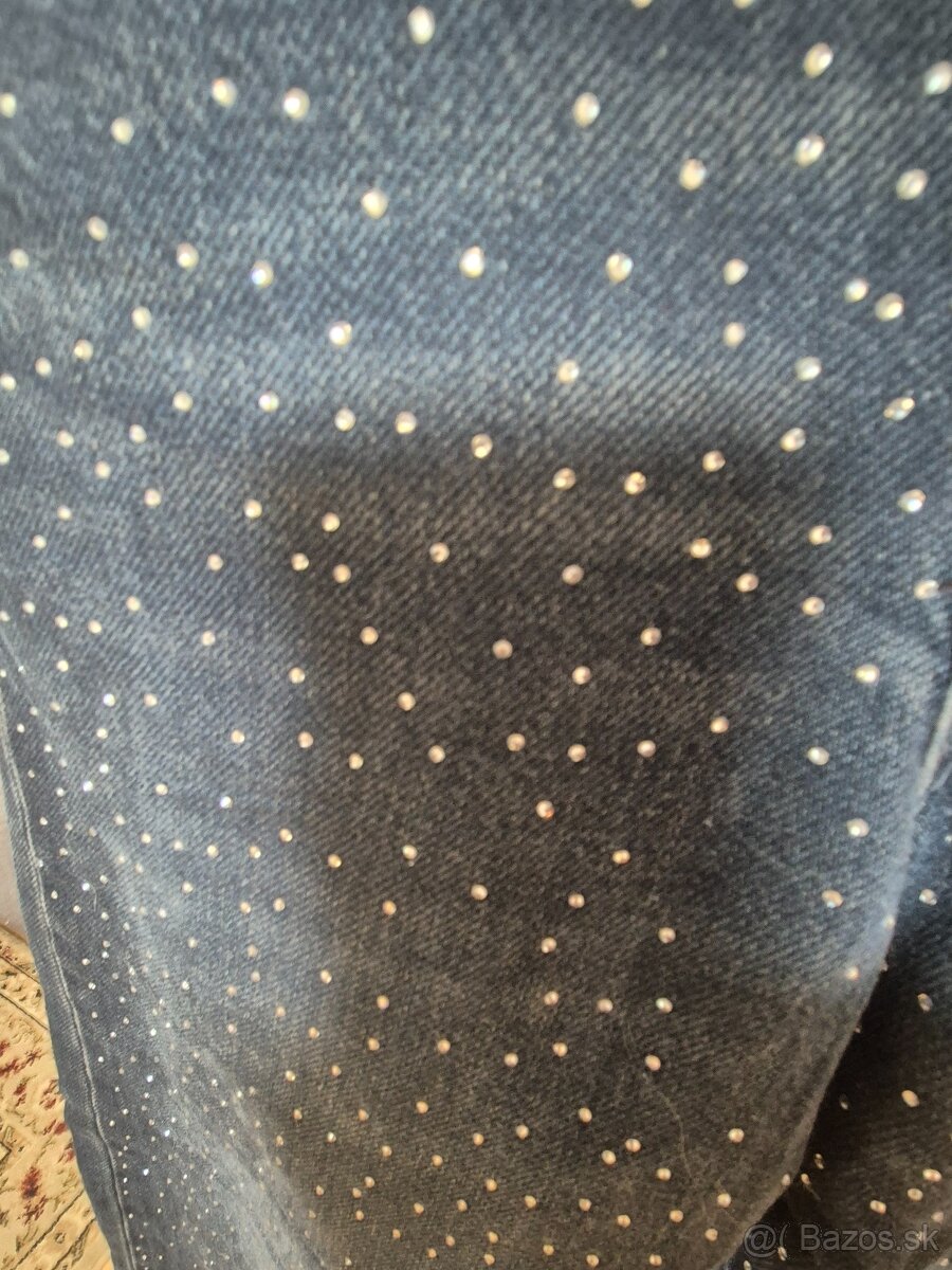 Dievčenské rifle Zara veľkosť 9years/134cm,cena je za kus - 6