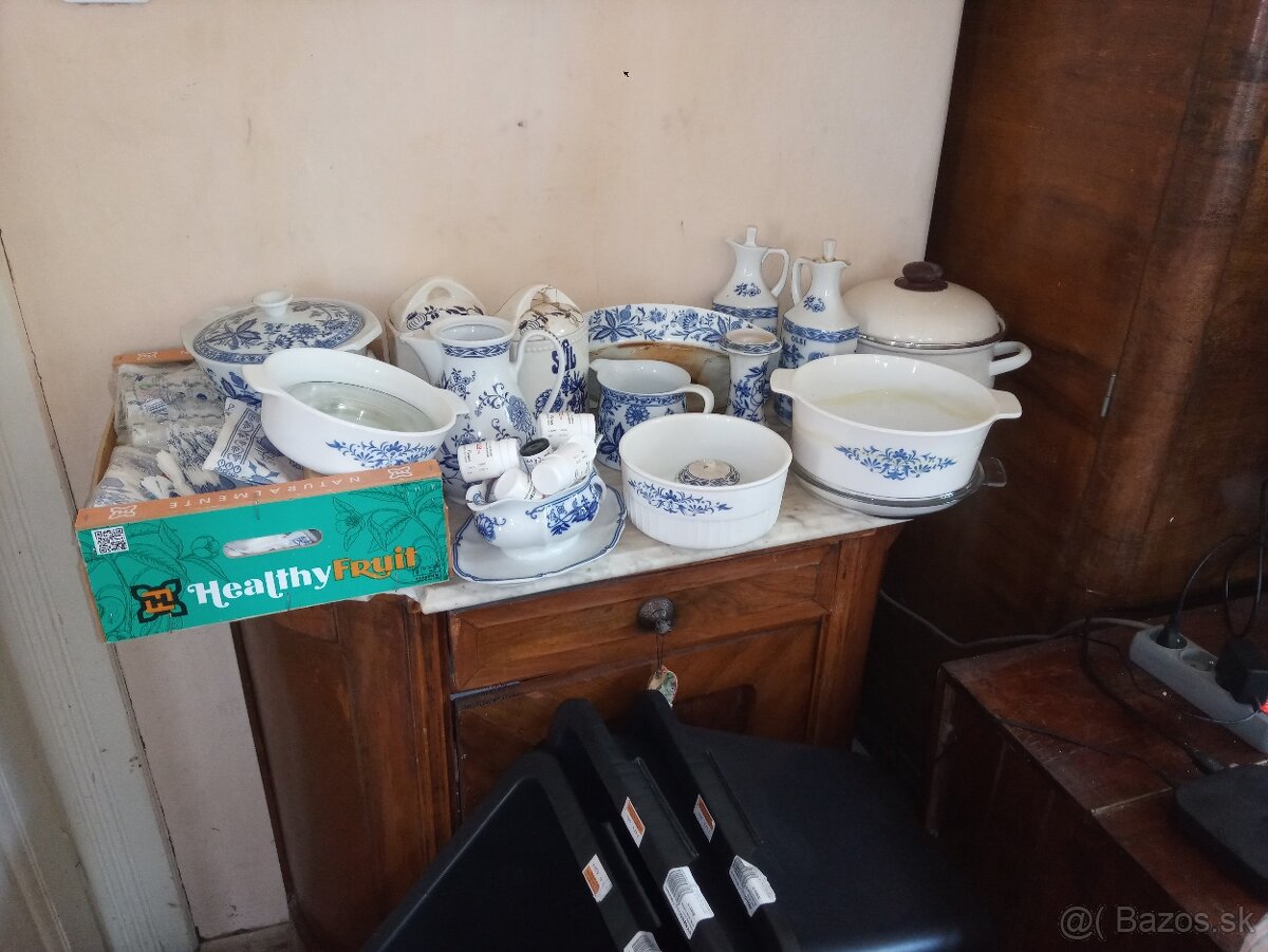 Veľká súprava porcelánu - Karlove vary, cca 40 rokov - 6