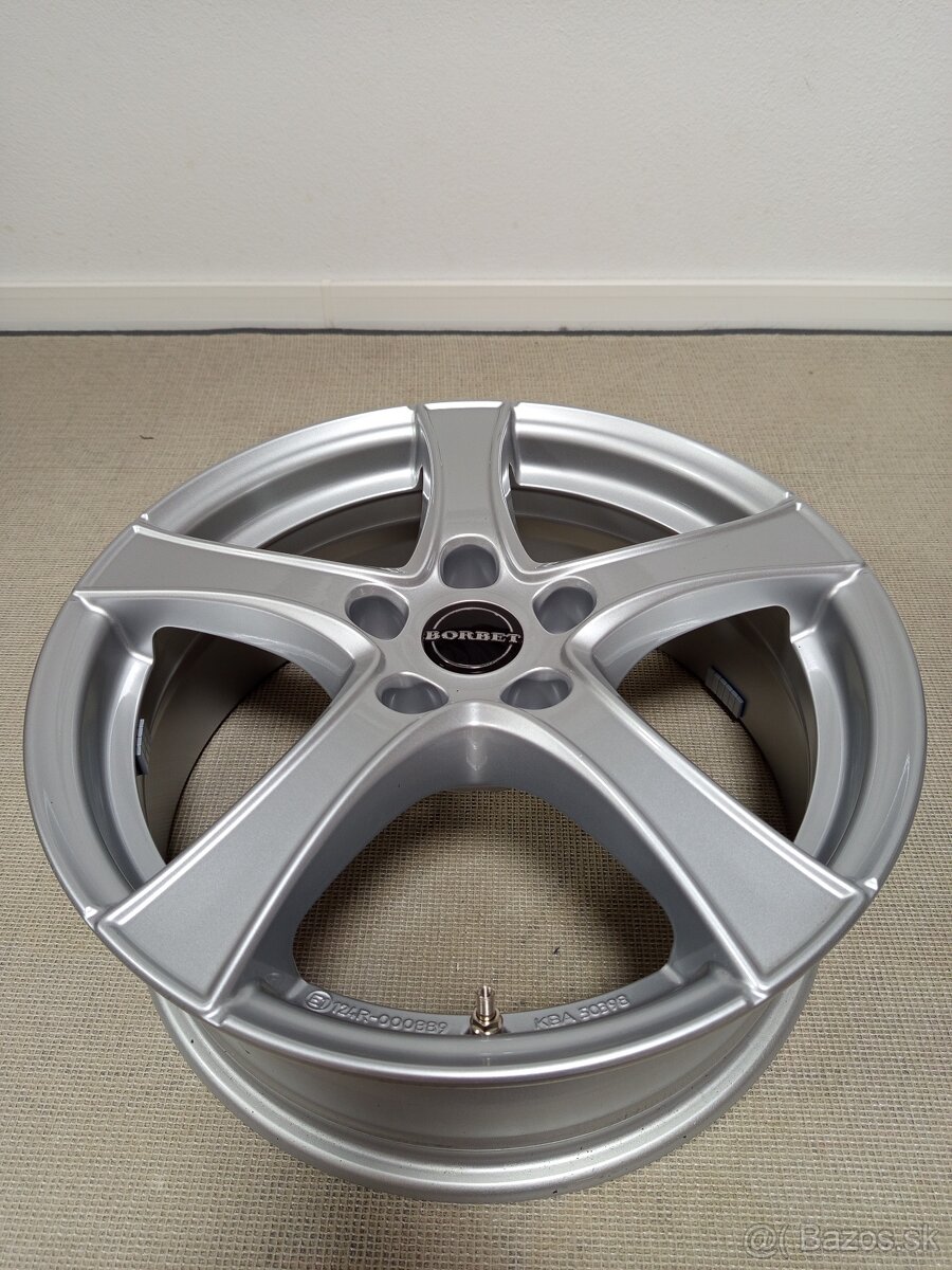 Alu disky Borbet R17 5x112 Et41 6.5J Škoda Seat Audi Volkswa - 6