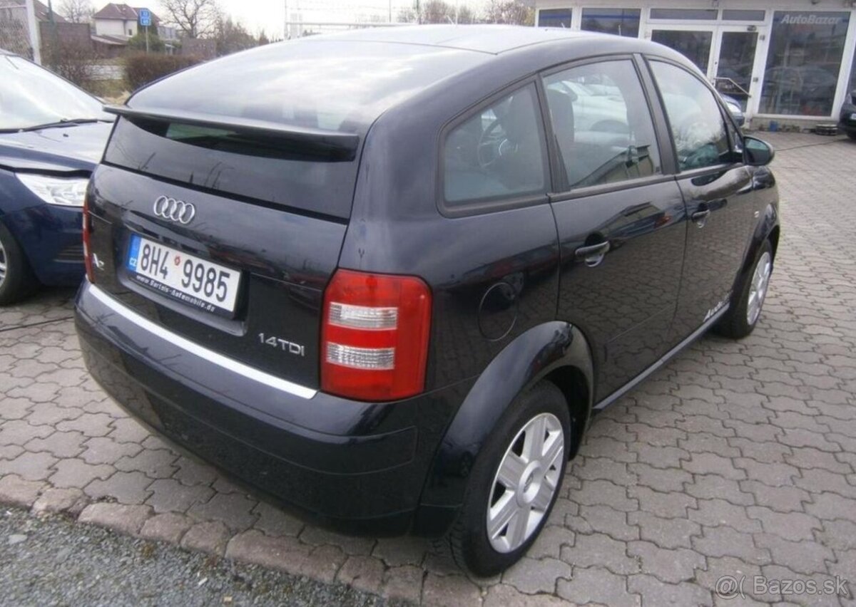Audi A2 1.4TDi Digiklima nafta manuál 55 kw - 6