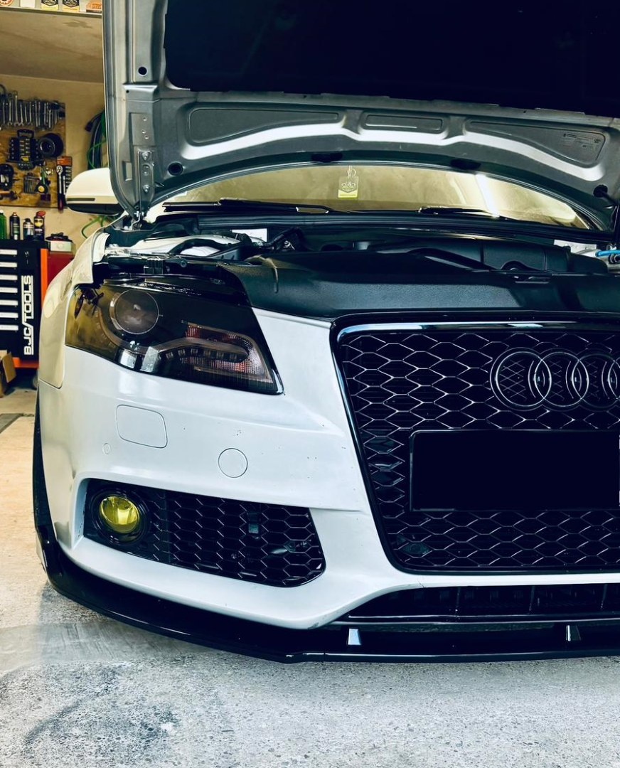 LIPKO LIPO SPOJLER AUDI A4 B8 B8.5 POD PREDNY NARAZNIK - 6