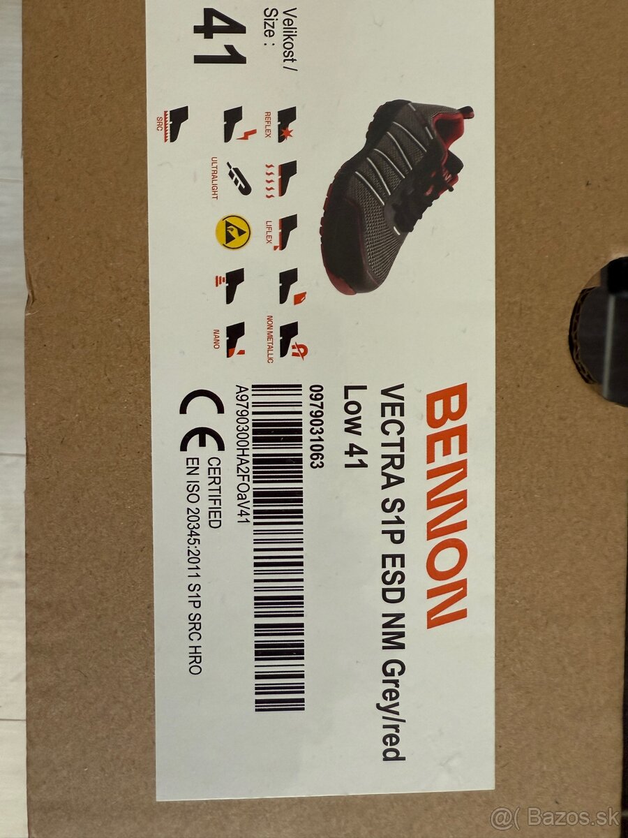 pracovná obuv BENNON veľ.41 - 6