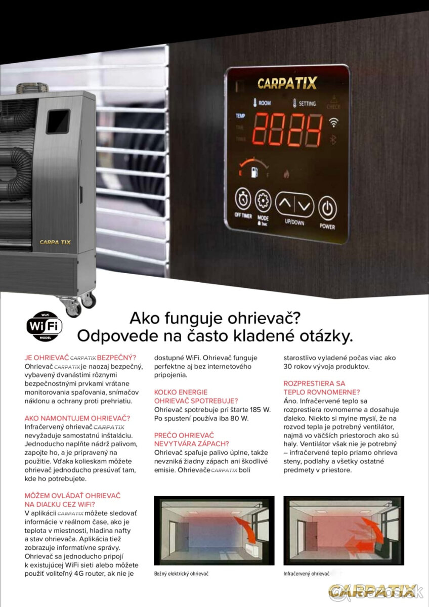 Infračervený naftový ohrievač - 6