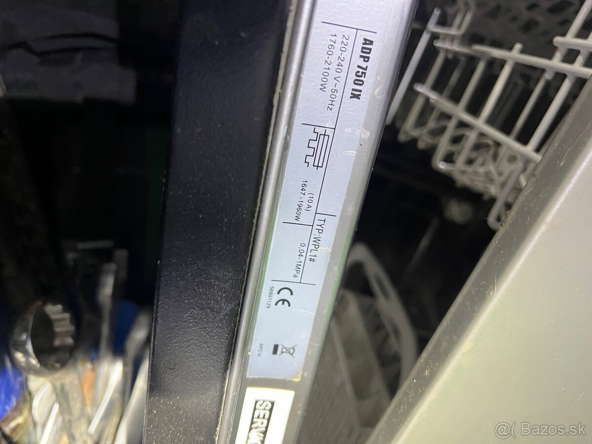 Vstavaná umývačka riadu Whirlpool - 6