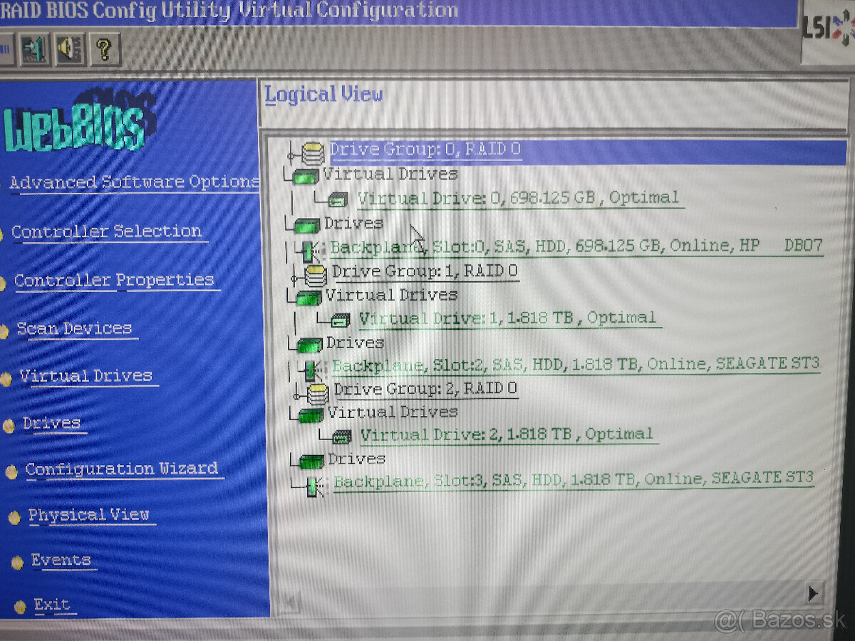 serverový počítač hp - 6