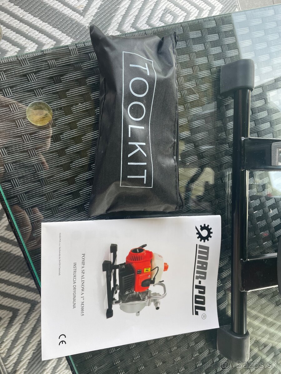 Čerpadlo z benzinovym motor značky mar -pol - 6