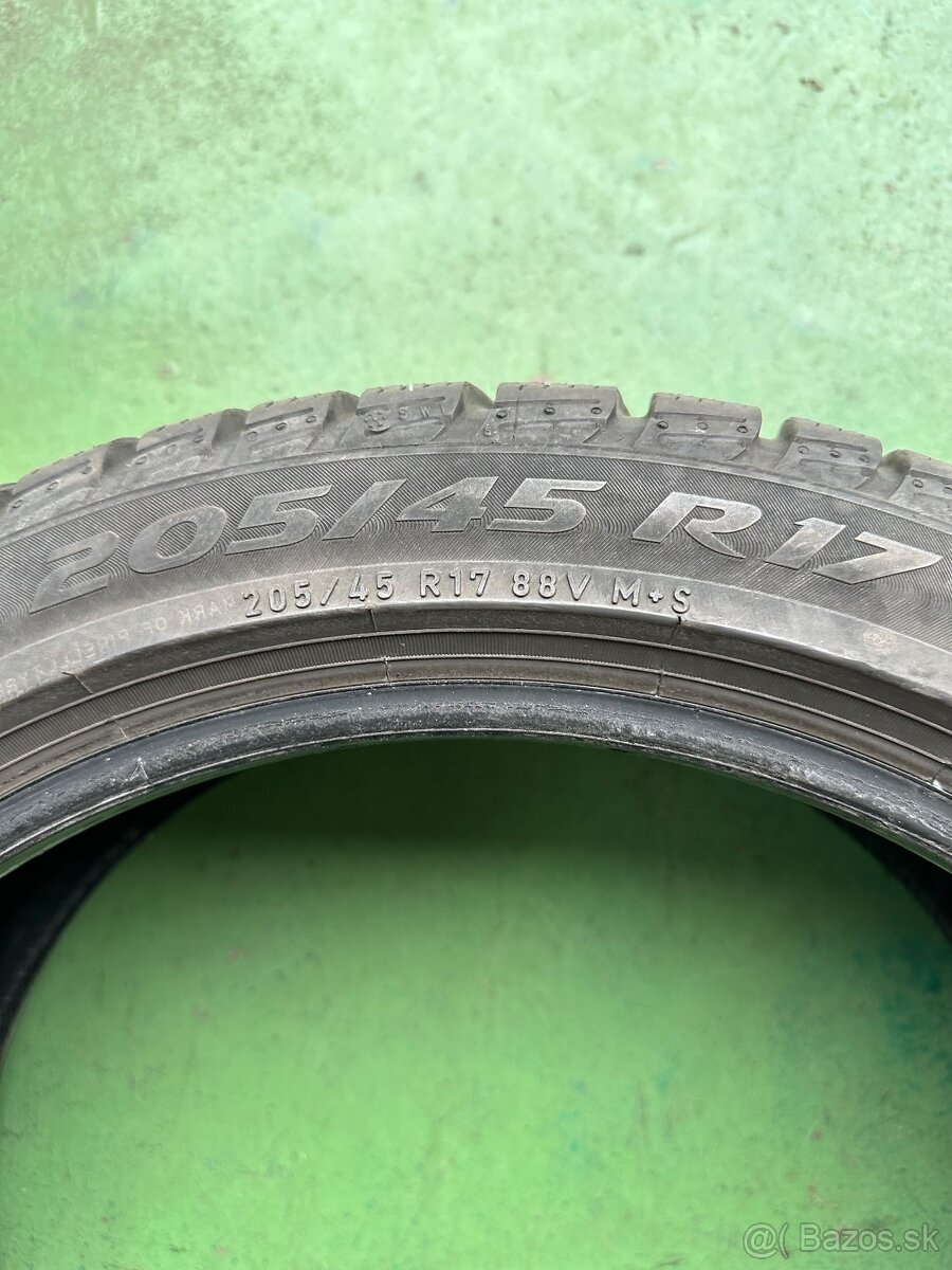 205/45 R17 88 V XL PIRELLI SOTTOZERO SERIE 3 - 6