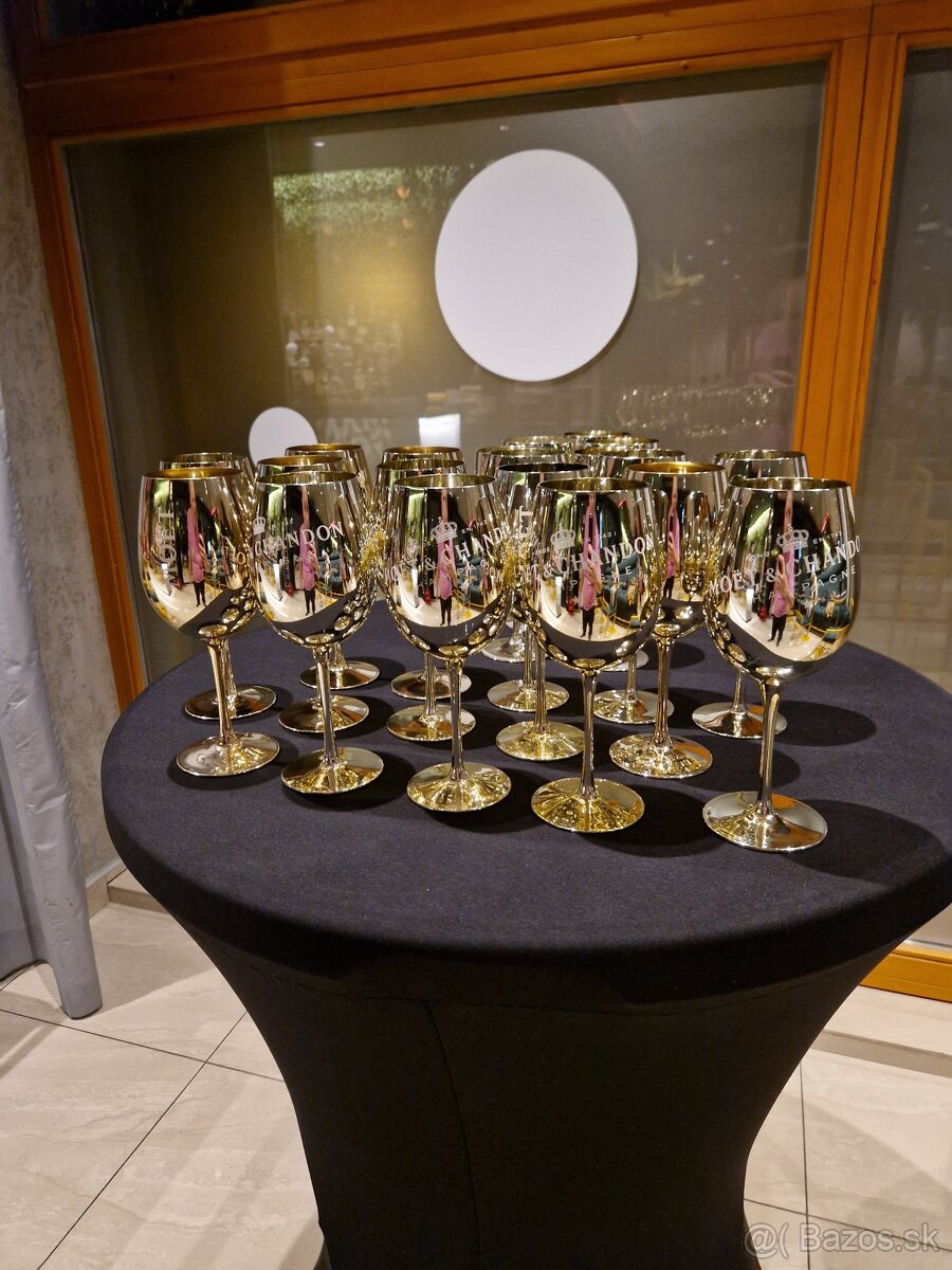 Predám štýlové poháre MOËT & CHANDON - 6