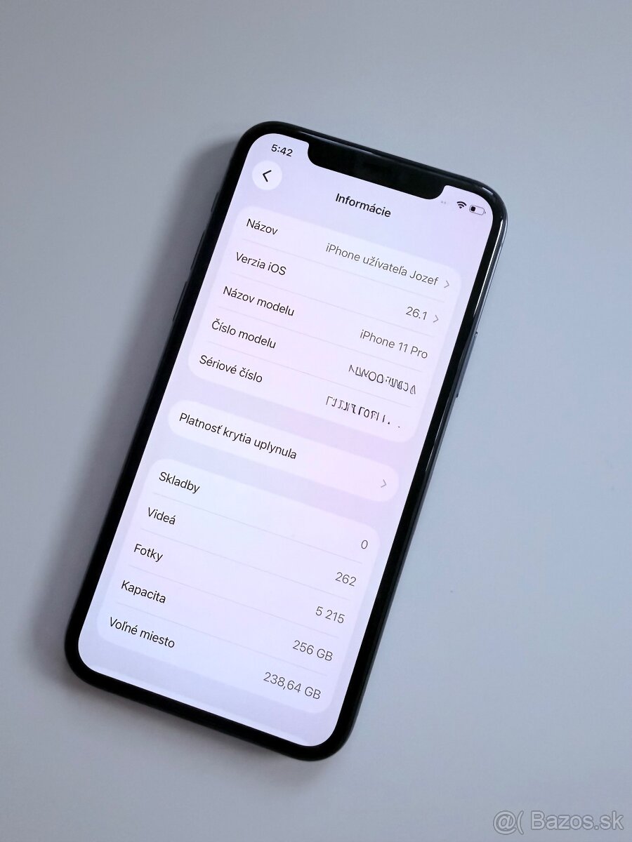 iPhone 11 Pro, Midnight Green, 256GB - 6