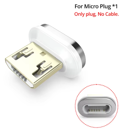 Magnetické koncovky usbC, microUSB, iphone - 6