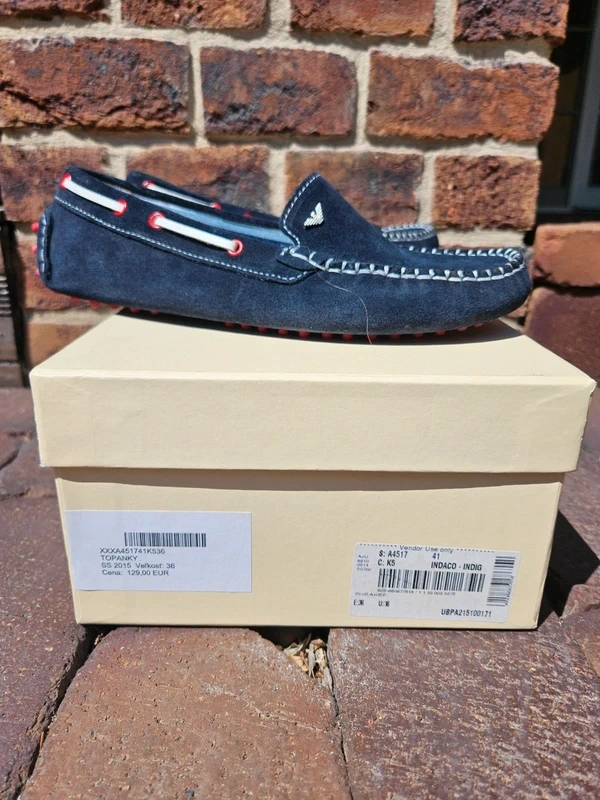 Detské mokasíny Armani Junior 36 - 6