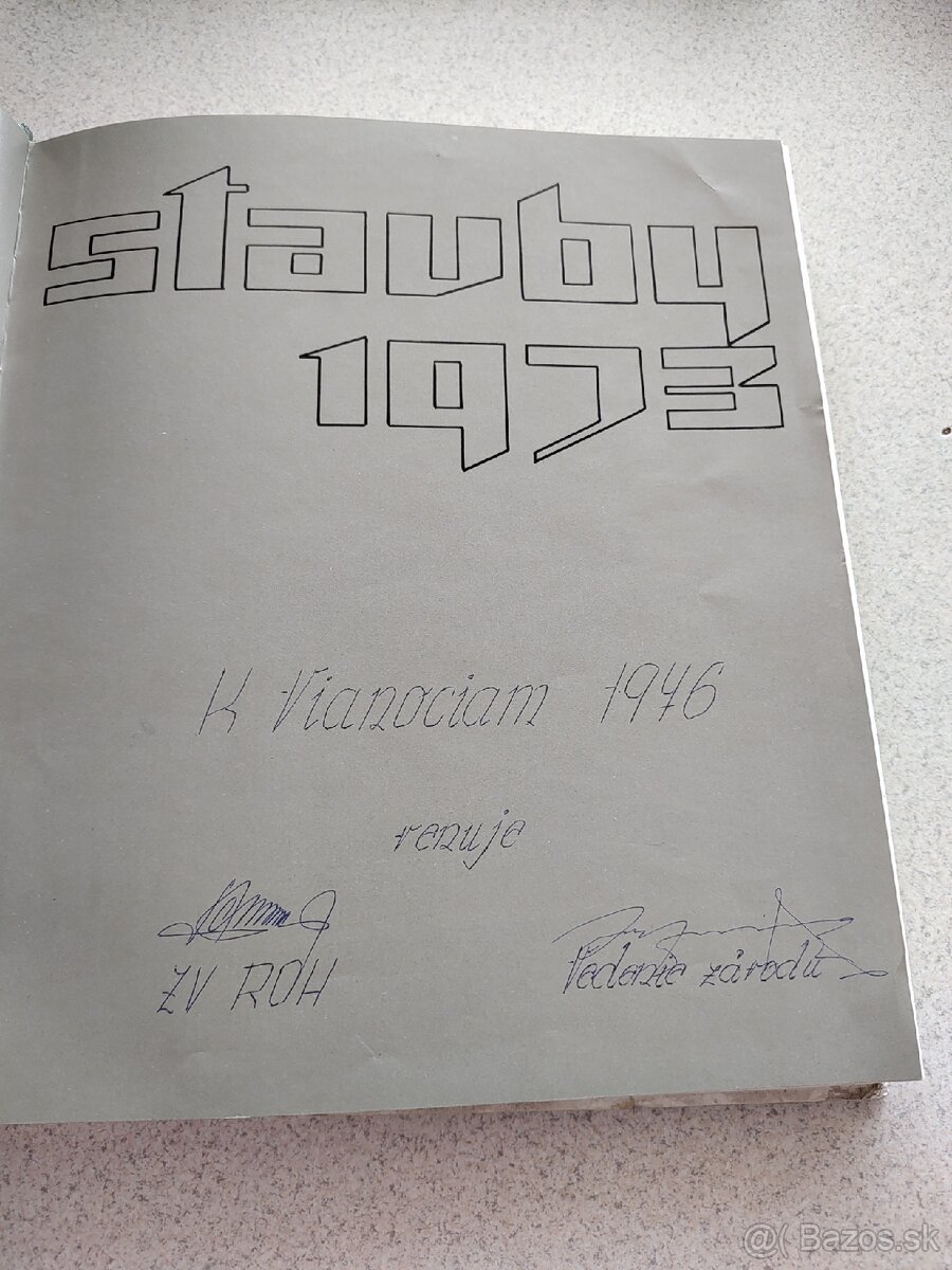 Kniha Cestné stavby 1953 - 1973 - 6