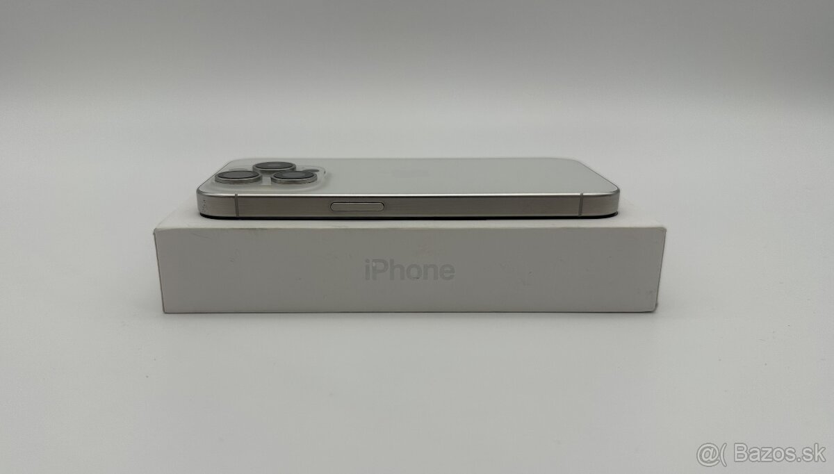 iPhone 15 Pro 128GB White Titanium + ZÁRUKA - 6