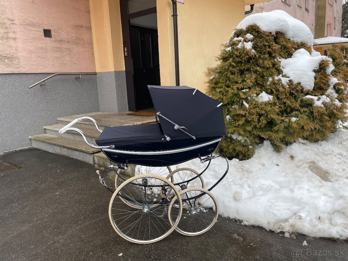 Vintage anglicky Silver cross - 6