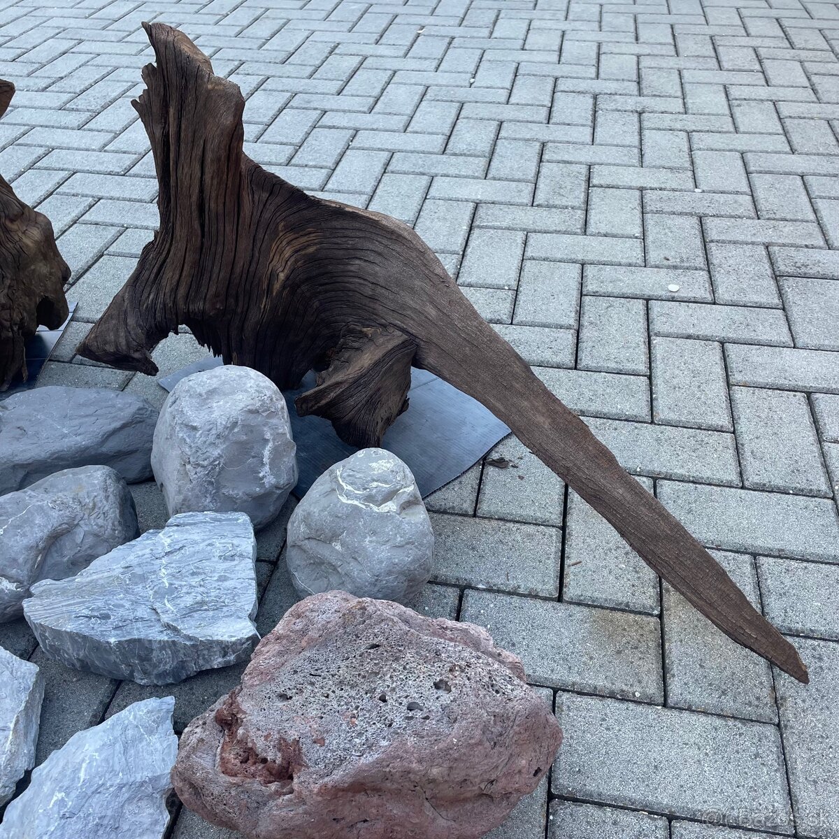 Korene a akvarijné kamene (Seiryu/mramor + láva) - 6