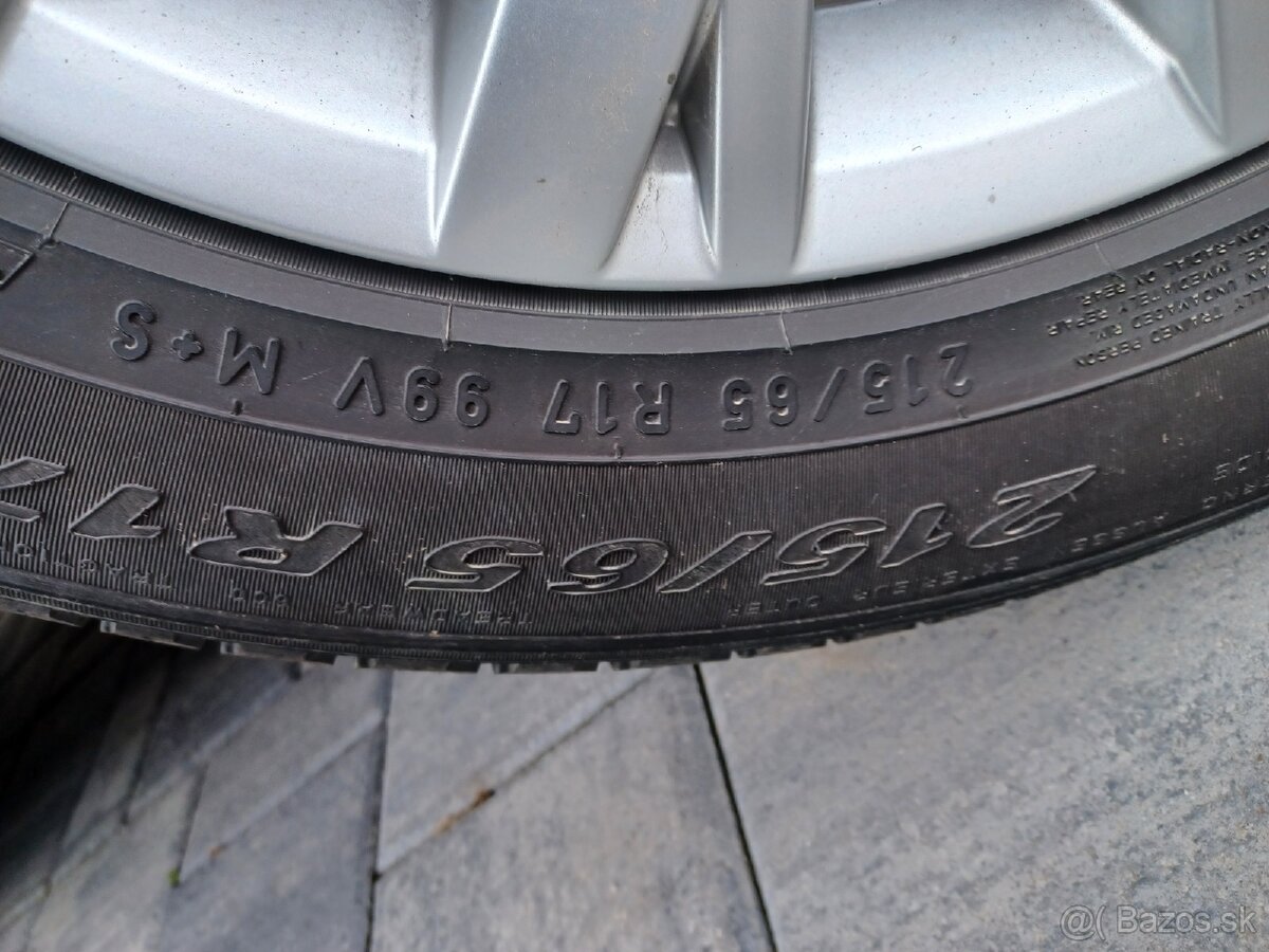 215/65 R 17 komplet celoročne - 6