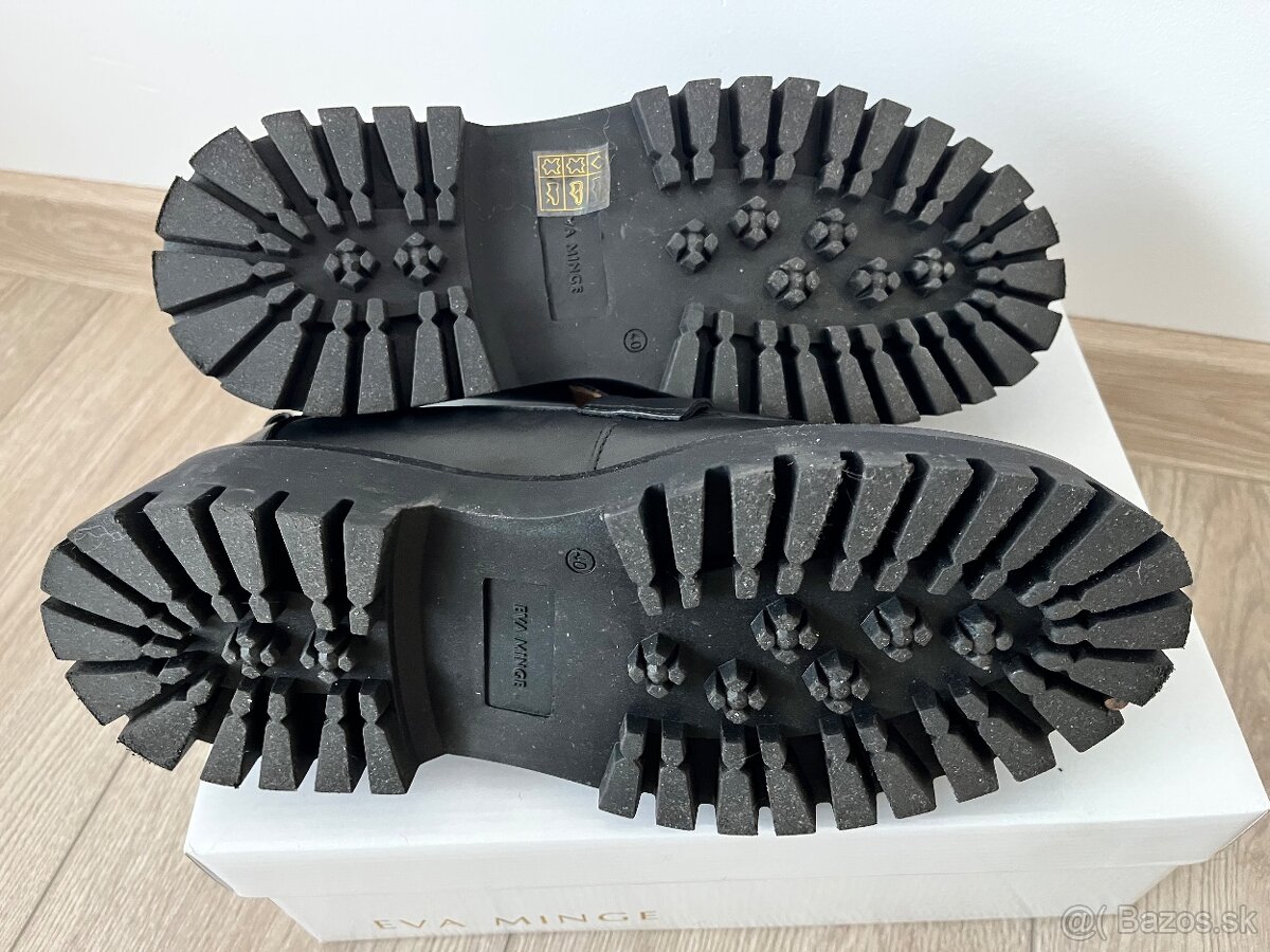 Kožené lordsy Eva Minge, veľkosť 40 - 6