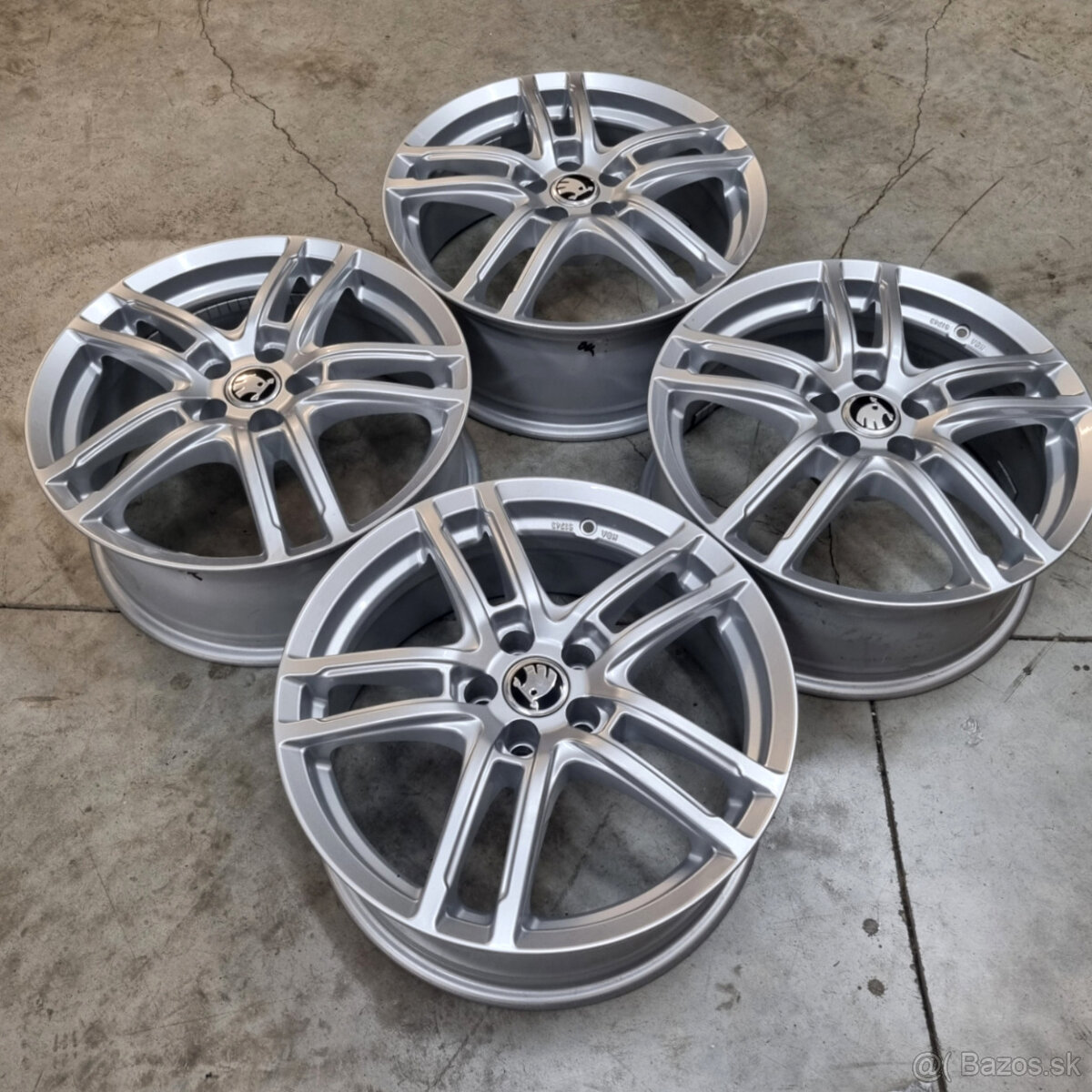 Hliníkové disky 5x100 R17 7J ET30 - 6