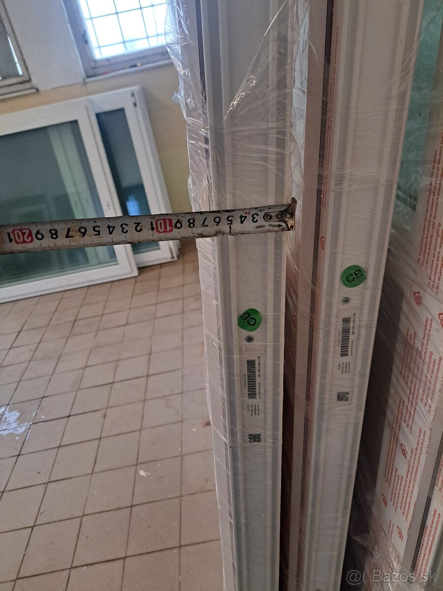 Vchodové plastové dvere 90cm/100cm - 6